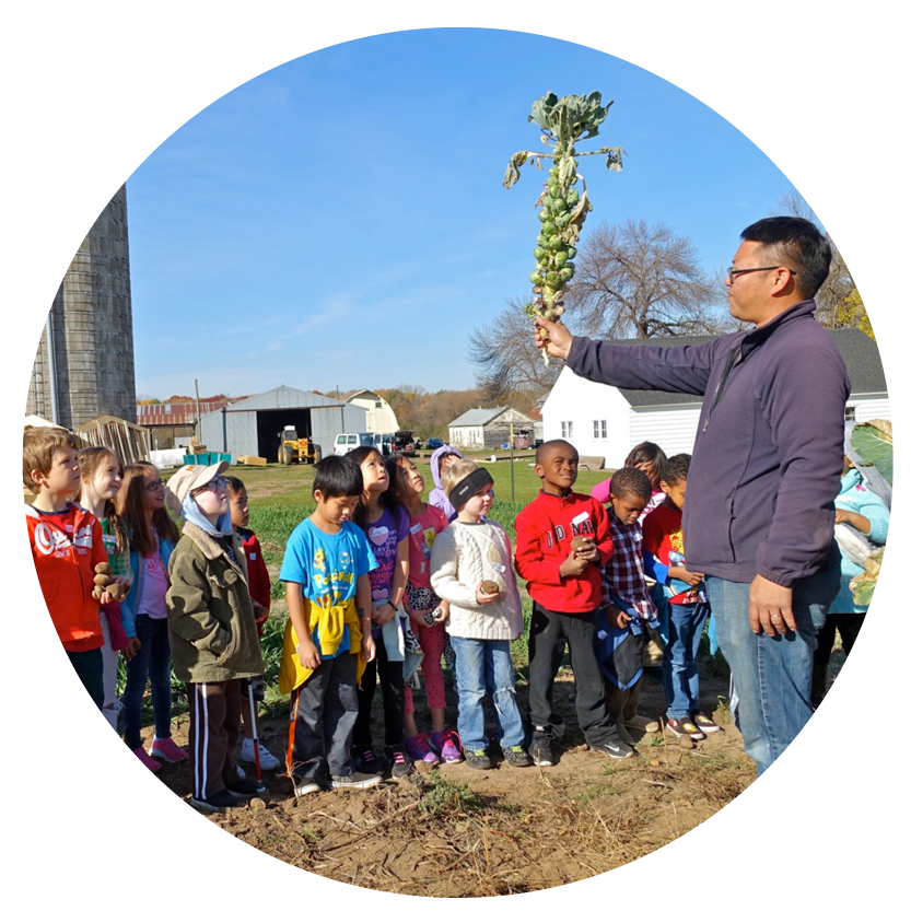 Hmong farmers bring healthy food and cultural diversity to little eaters.